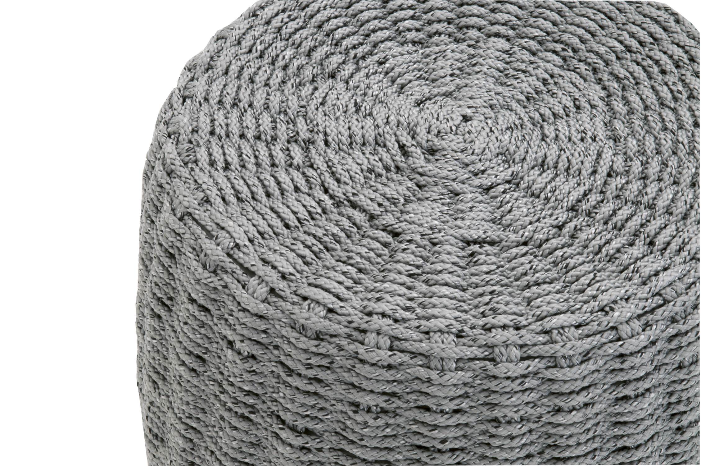 Loom Platinum Rope Accent Table