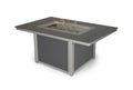 54" Rectangular MGP Fire Table - Marine Grade Polymer - - Greathouse