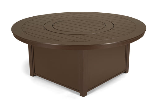 54" Round MGP Fire Table - Marine Grade Polymer - - Greathouse