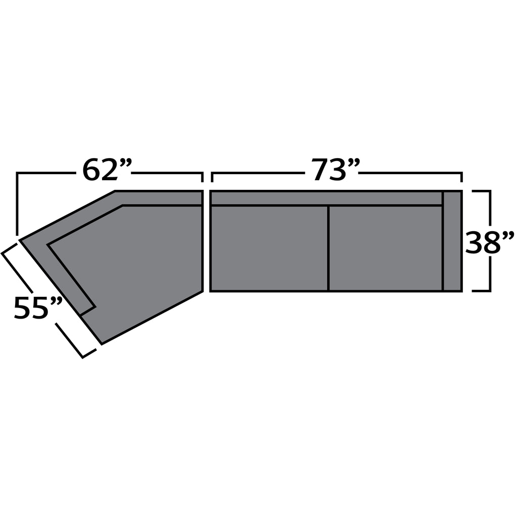 Miami Cuddler Sectional