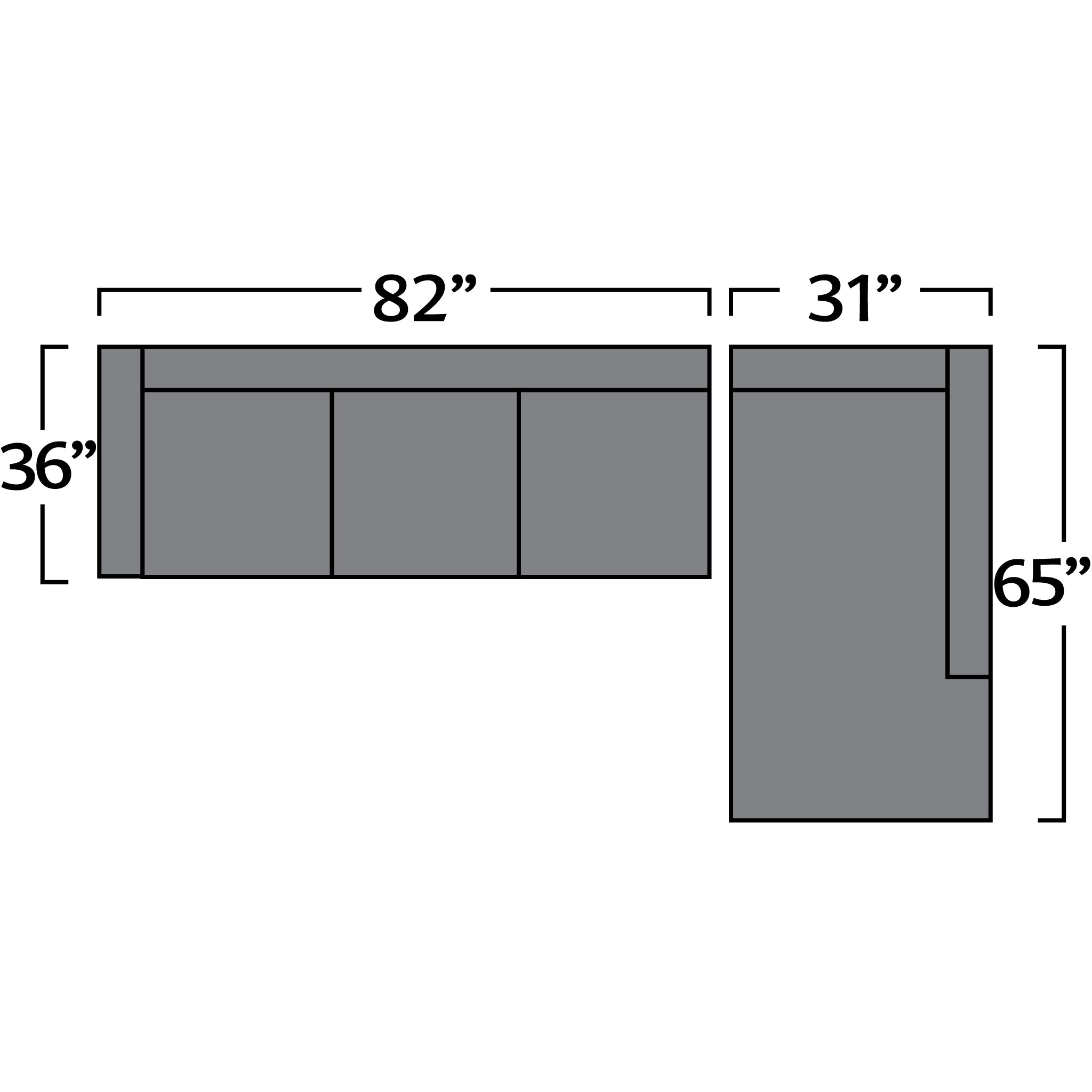 Michigan Sectional - Sectional - - Greathouse