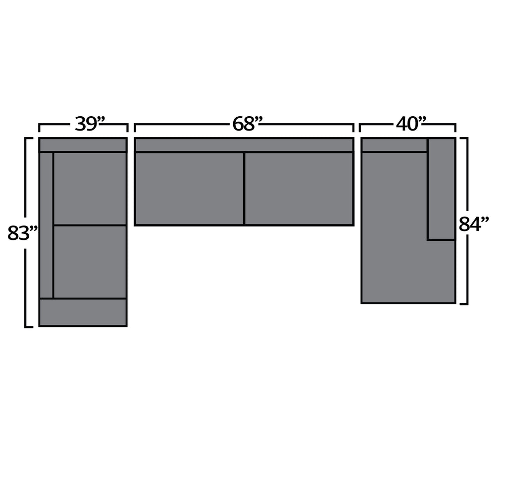 Modena Sectional Options - Sectional - - Greathouse