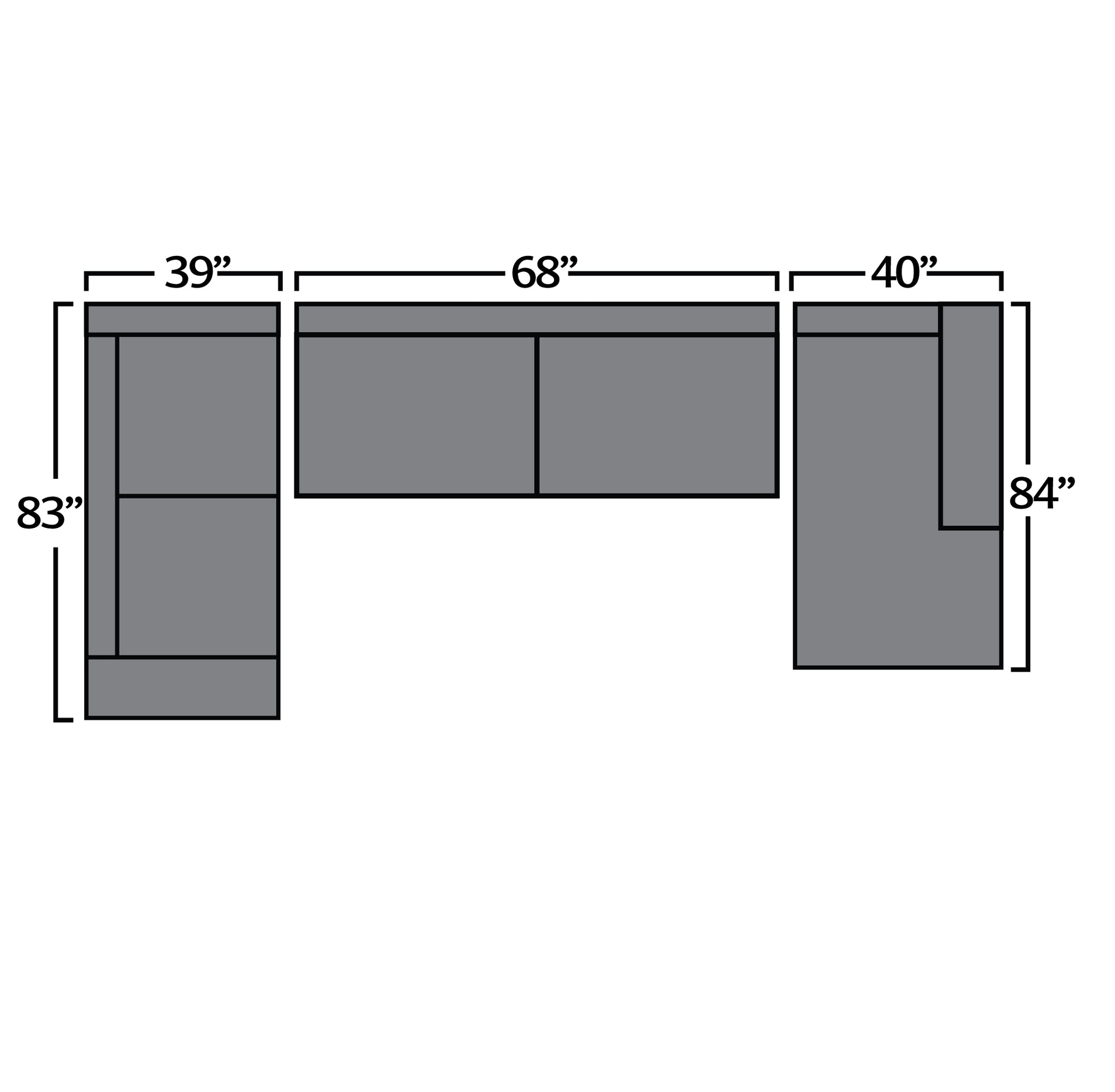 Modena Sectional Options