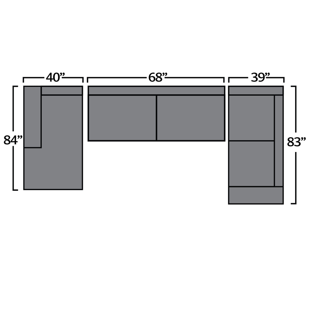 Modena Sectional Options - Sectional - - Greathouse