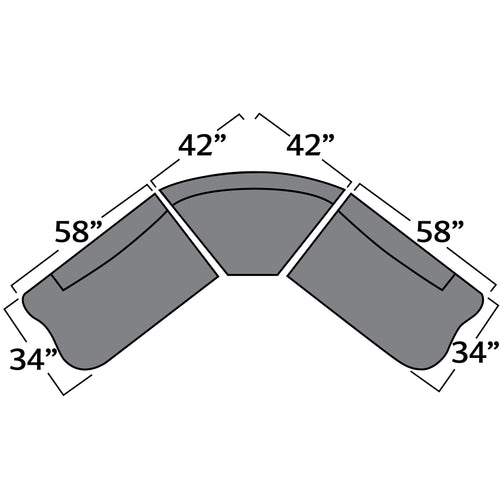 Moderno Sectional - Sectional - - Greathouse