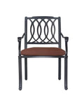 Mayfair Dining Chair - Aluminum - - Greathouse