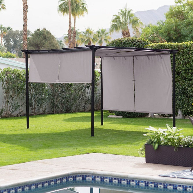 Moselle Pergola - Gray