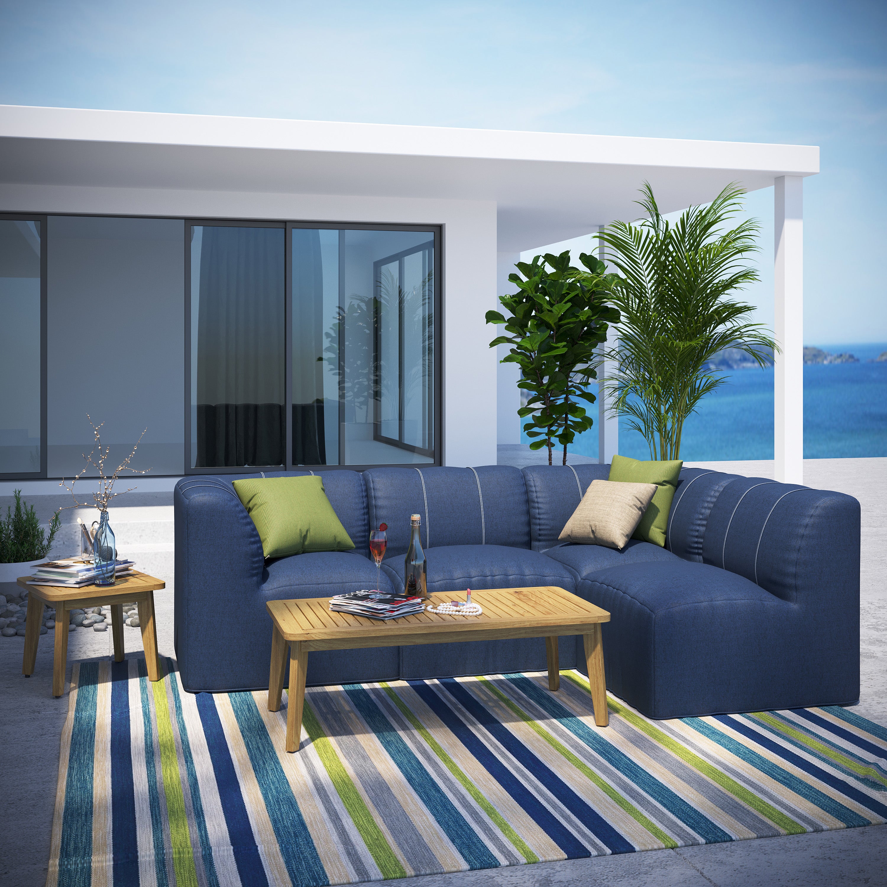 Tuscino Modular Sofa Set