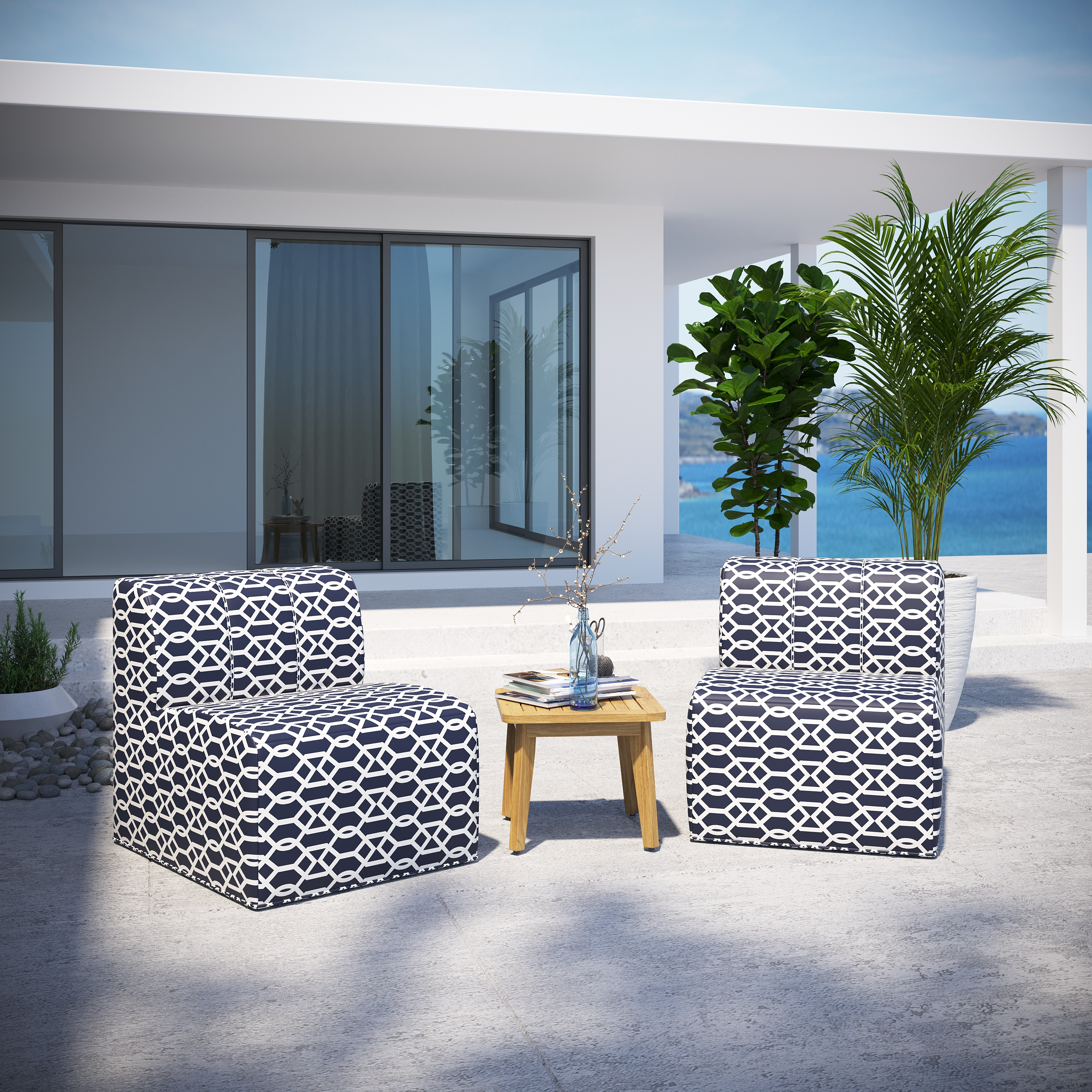 Tuscino 4 Pce Modular Sectional - Upholstery - - Greathouse