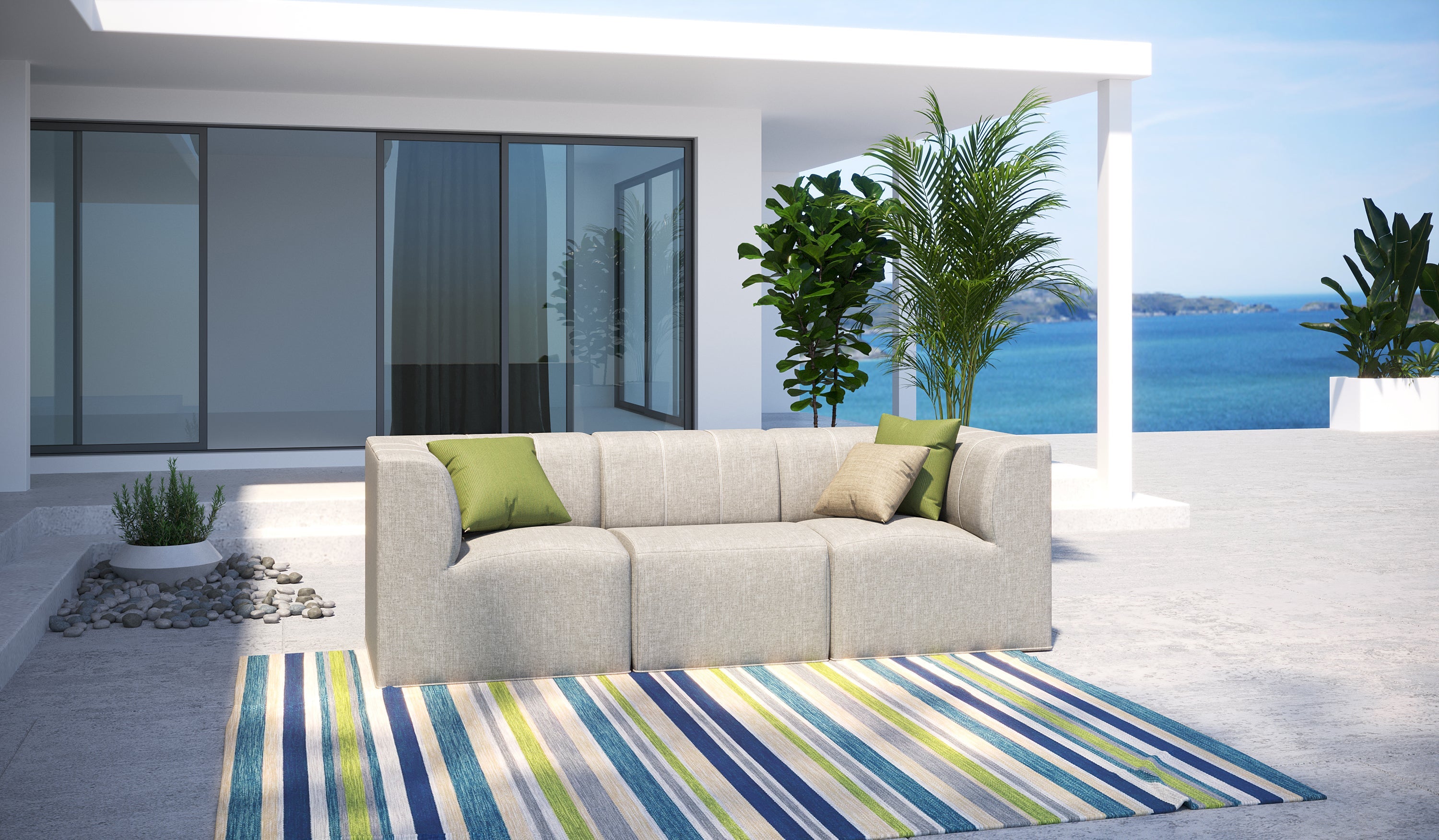 Tuscino 4 Pce Modular Sectional