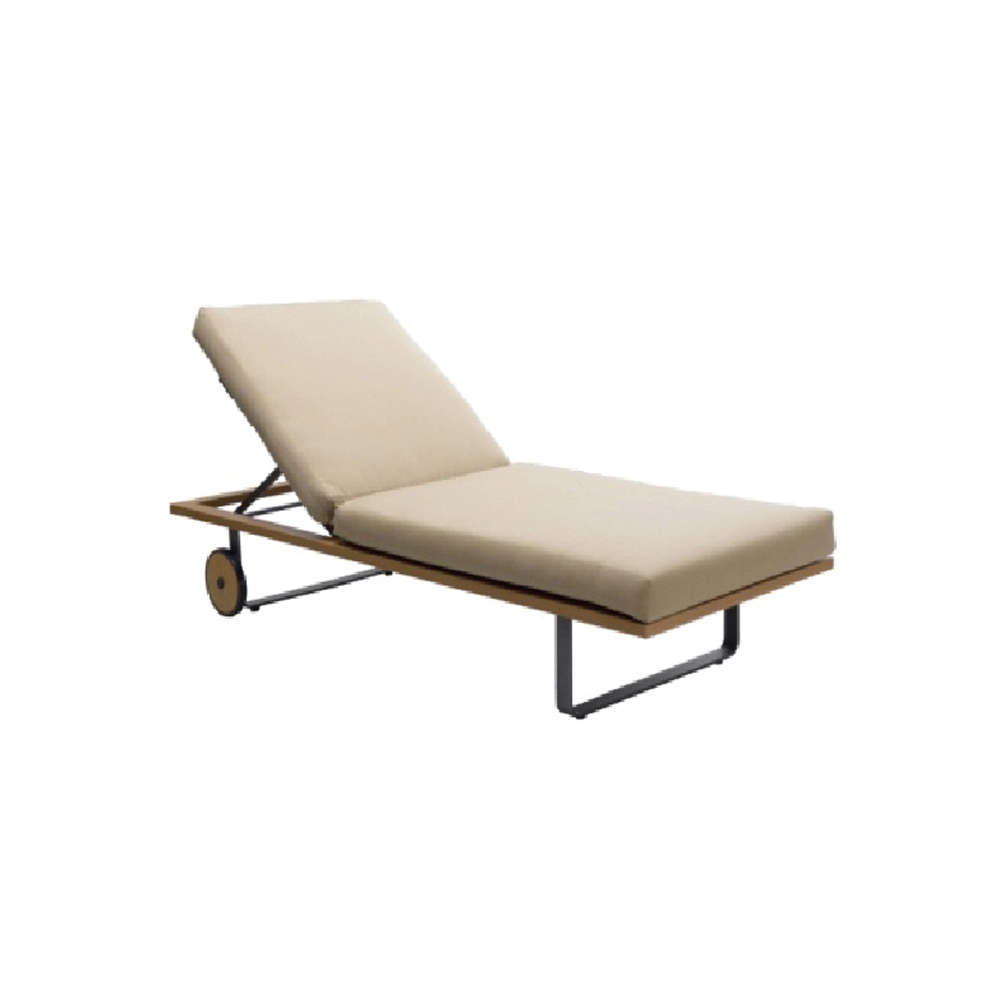 Aspen Chaise Lounge - Aluminum - - Greathouse