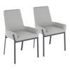Odessa Black/Gray Dining Chair (sold in pairs)