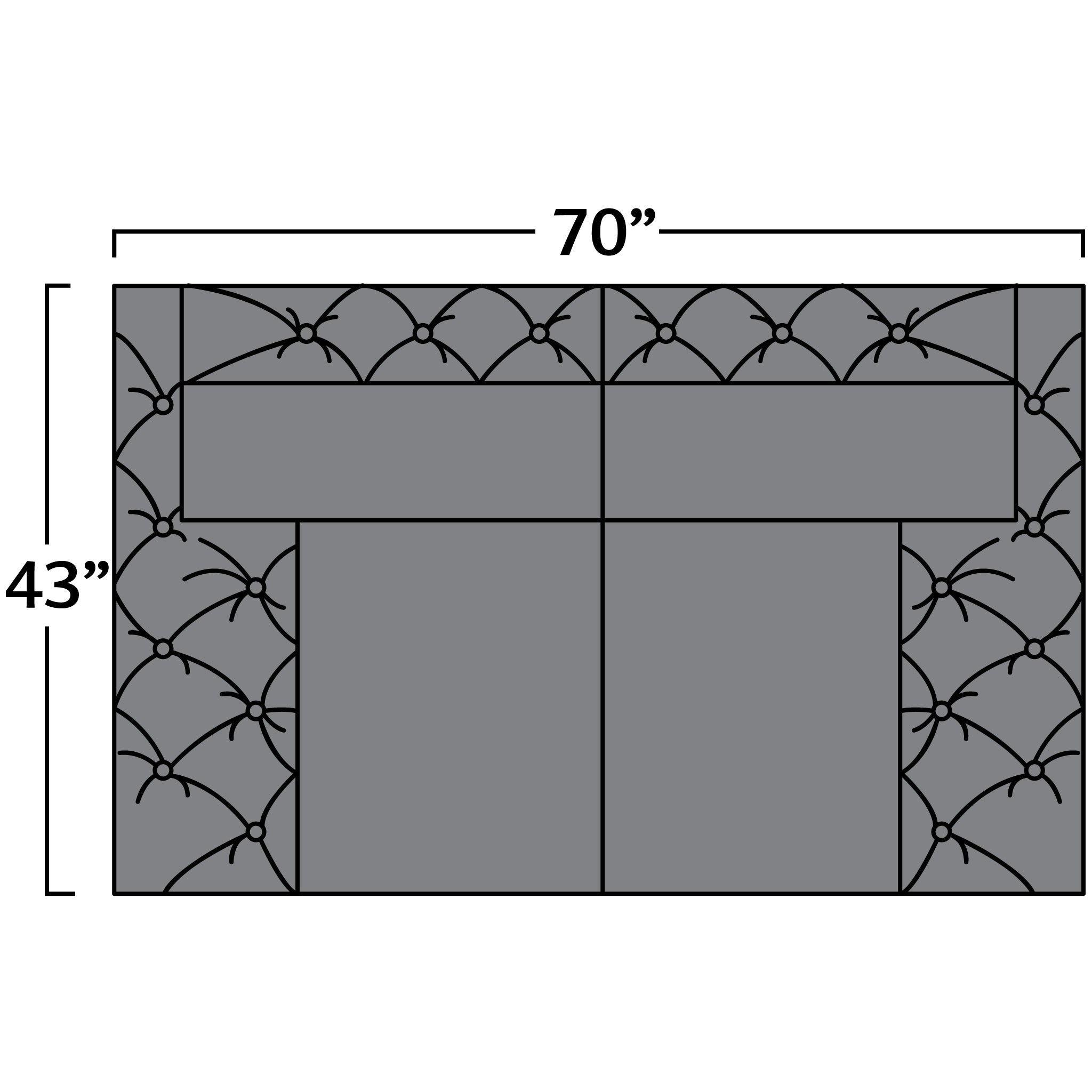 Palace Leather Sofa Love Seat