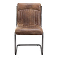 Pair of ANSEL DINING CHAIRs LIGHT BROWN - Dining Chairs - - Greathouse