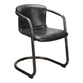 Pair of FREEMAN DINING CHAIRs ANTIQUE BLACK - Dining Chairs - - Greathouse