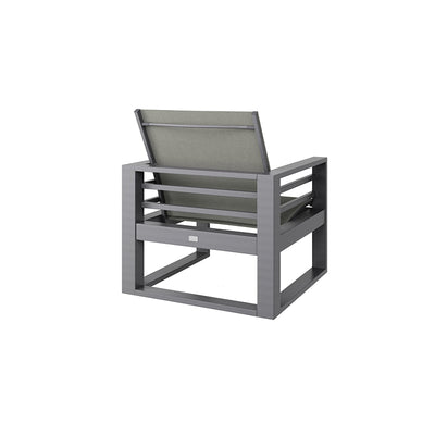 - - Club Sling Greathouse Chair Graphite Palermo