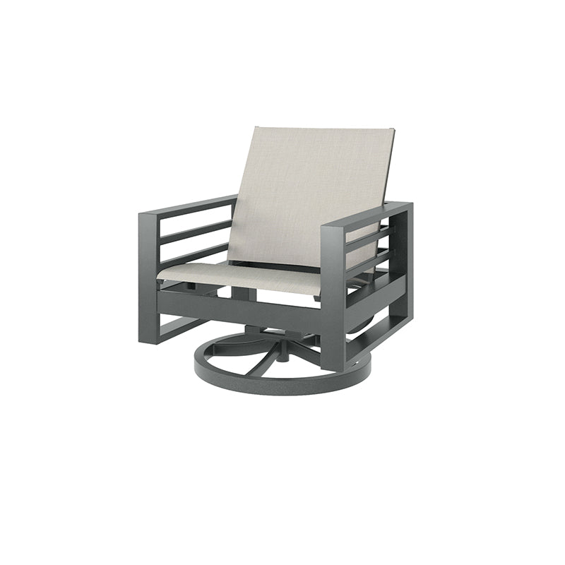 Palermo Sling Club Chair Greathouse - - Graphite