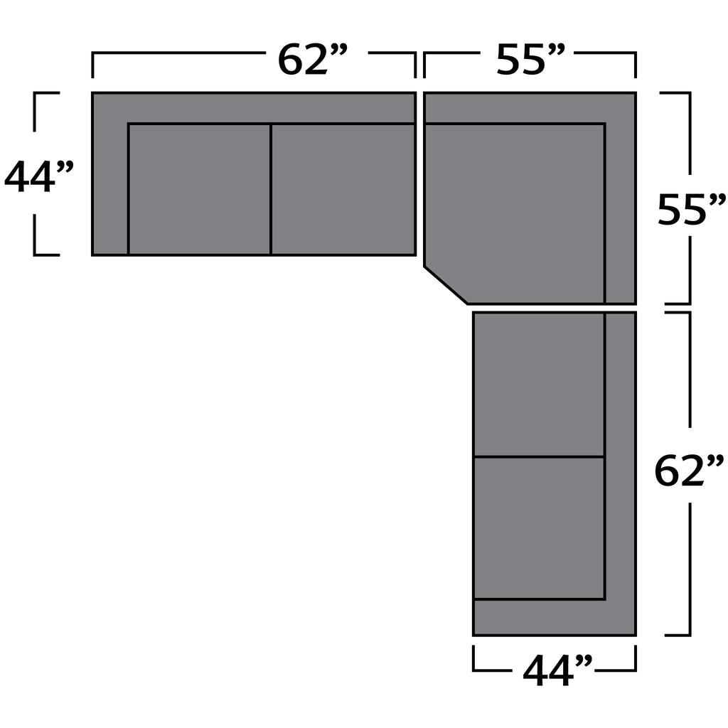 Republic Sectional - Sectional - - Greathouse