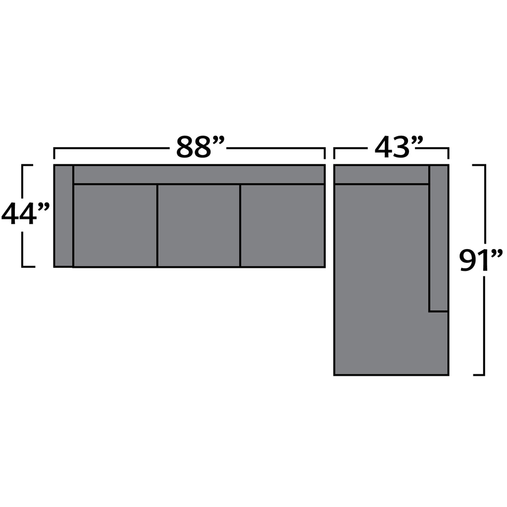 Republic Sectional - Sectional - - Greathouse