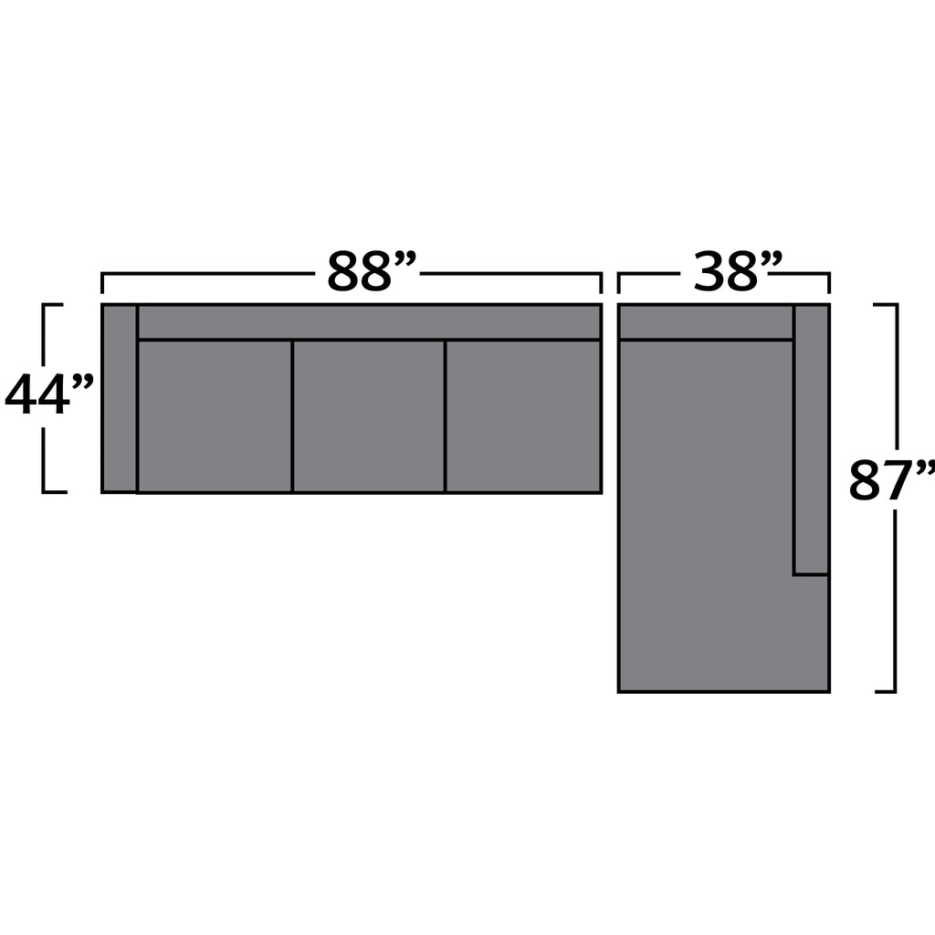 Republic Sectional - Sectional - - Greathouse