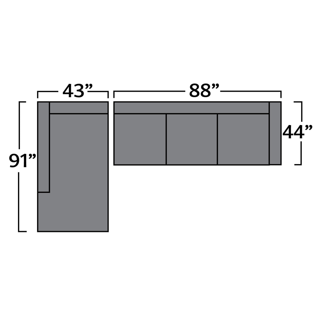 Republic Sectional - Sectional - - Greathouse