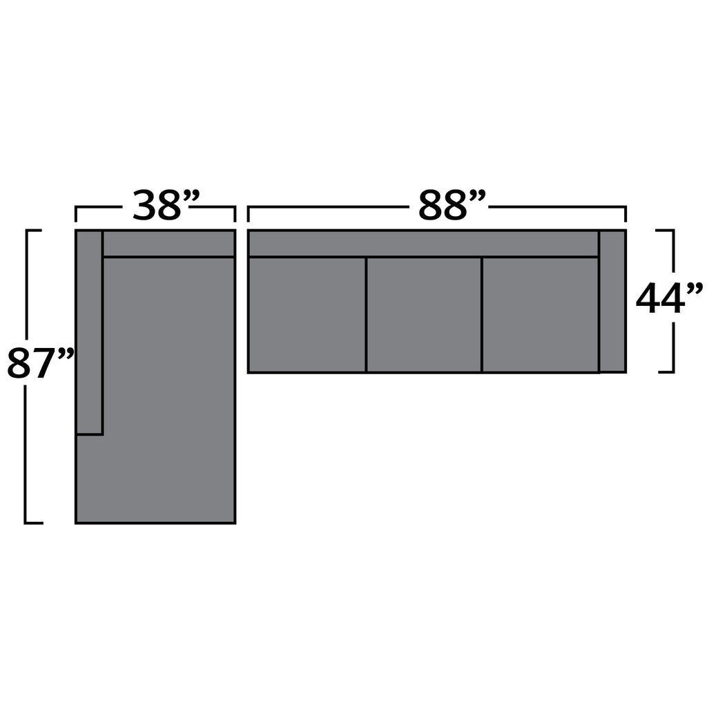 Republic Sectional - Sectional - - Greathouse