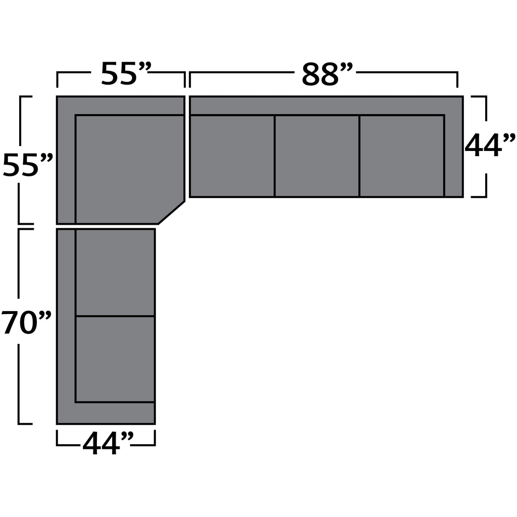 Republic Sectional - Sectional - - Greathouse