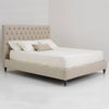Rosette Upholstered Bed