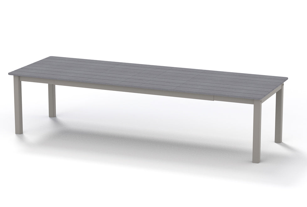 120" Rustic MGP Extension Table - Marine Grade Polymer - - Greathouse