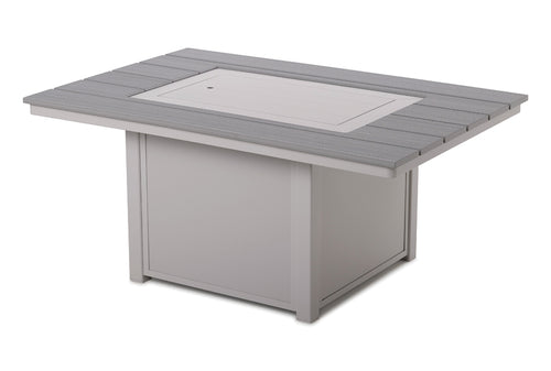 Rustic 54" MGP Fire Table - Marine Grade Polymer - - Greathouse