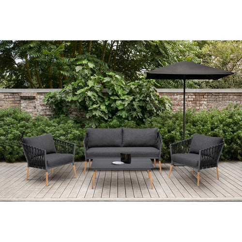 Ipanema 4 Pce Patio Set - Aluminum - - Greathouse