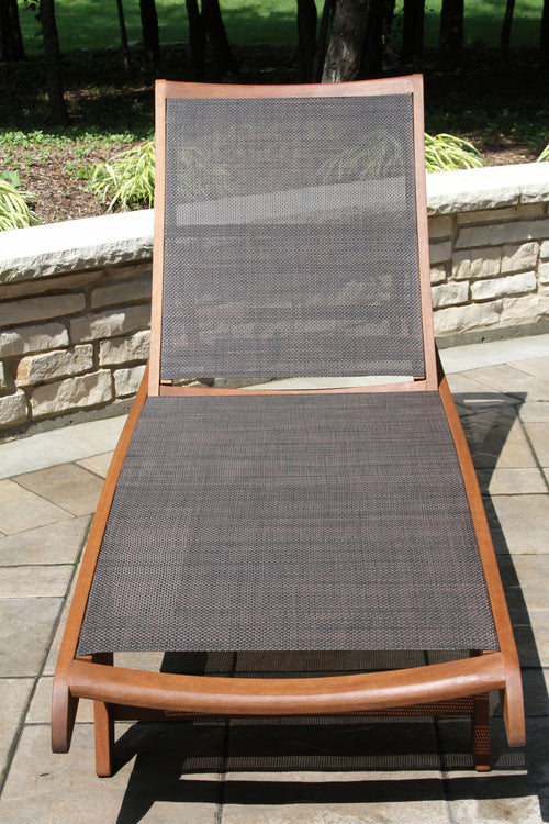 La Jolla Sling Chaise Lounger - SAVE 20% - Outdoor - - Greathouse