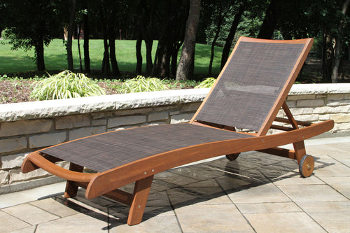 La Jolla Sling Chaise Lounger - SAVE 20% - Outdoor - - Greathouse
