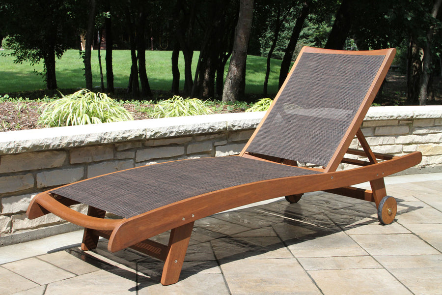 La Jolla Sling Chaise Lounger - SAVE 20%