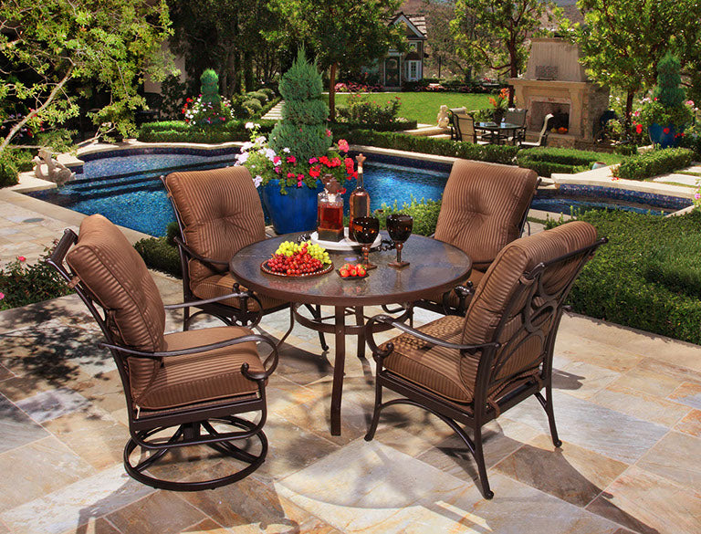 Santa Barbara Dining Chair - Aluminum - - Greathouse