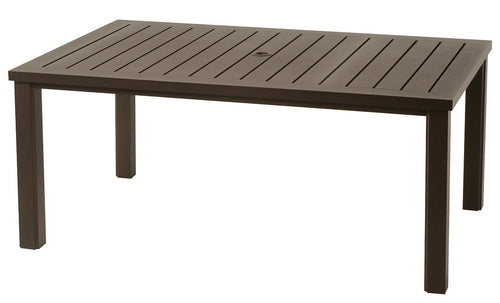 Sherwood 44 x 68" Rectangular Dining Table - Aluminum - - Greathouse