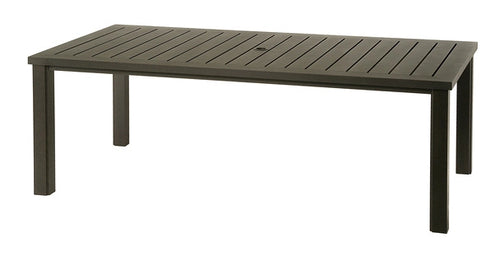 Sherwood 44" x 84" Rectangular Dining Table - Aluminum - - Greathouse