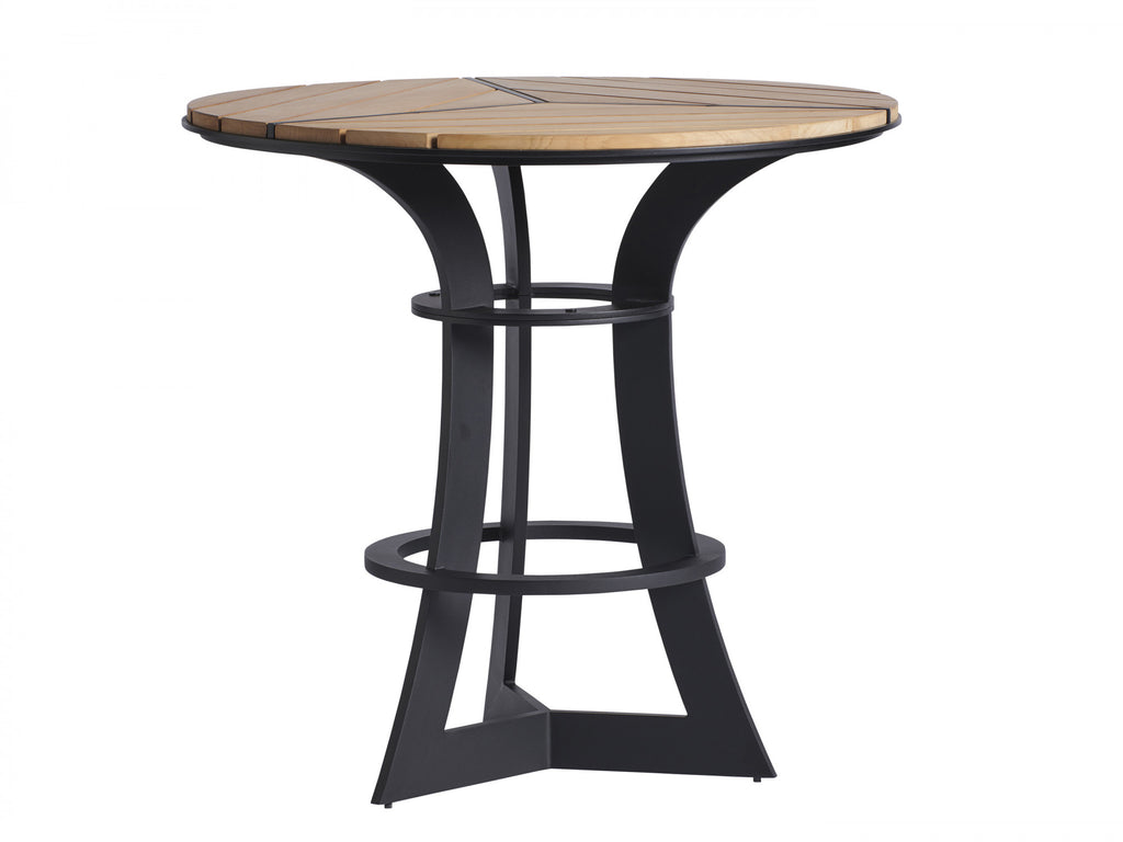 South Beach Bar/Counter Bistro Table - Aluminum - - Greathouse