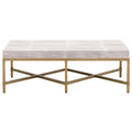 Strand White Shagreen Coffee Table - Coffee Tables - - Greathouse