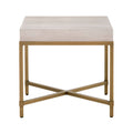 Strand White End Table