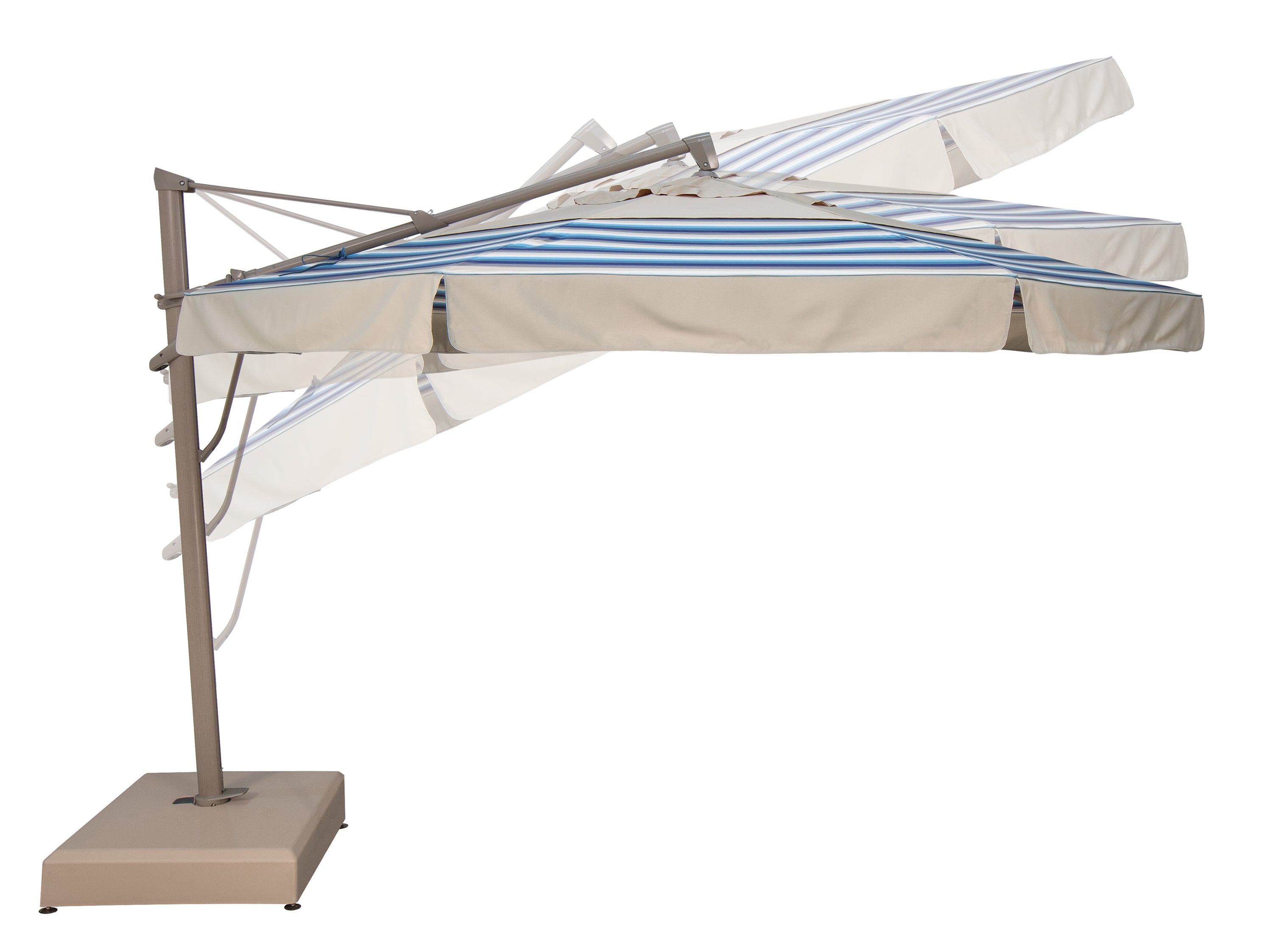 akz patio umbrellas 13ft Octagon AKZ Plus Cantilever – Greathouse