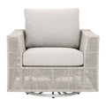 Tropez Outdoor Swivel Club Chair Sets - Outdoor Teak - - Greathouse