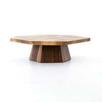 BROOKLYN COFFEE TABLE-BLONDE YUKAS - accent tables - - Greathouse
