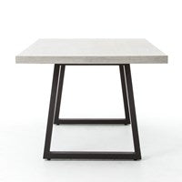 CYRUS DINING TABLE-79"-GREY