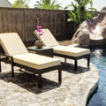 Valencia Chaise Lounge - Outdoor Wicker - - Greathouse