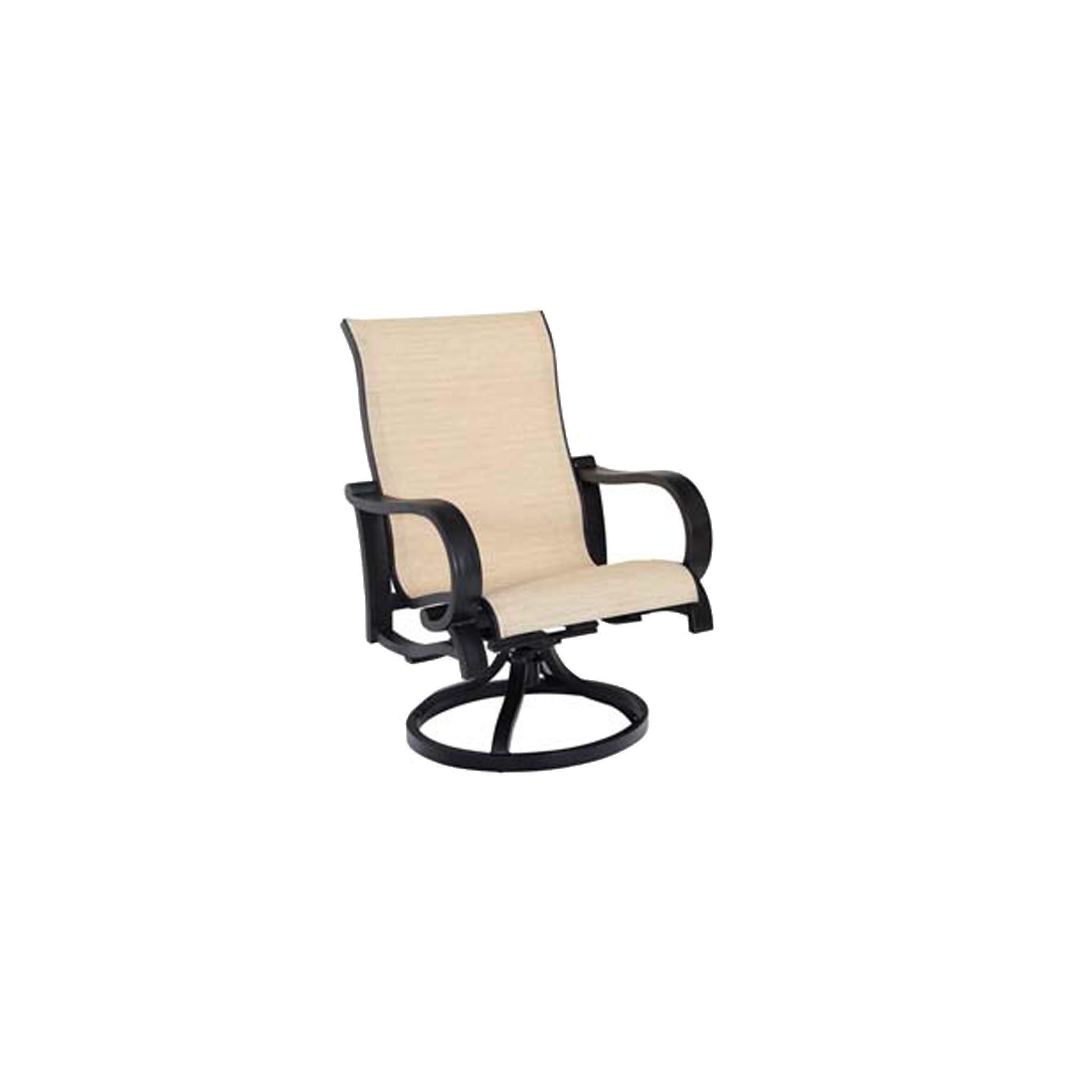 Victoria Swivel Dining Chairs (sold in pairs) - Aluminum - - Greathouse