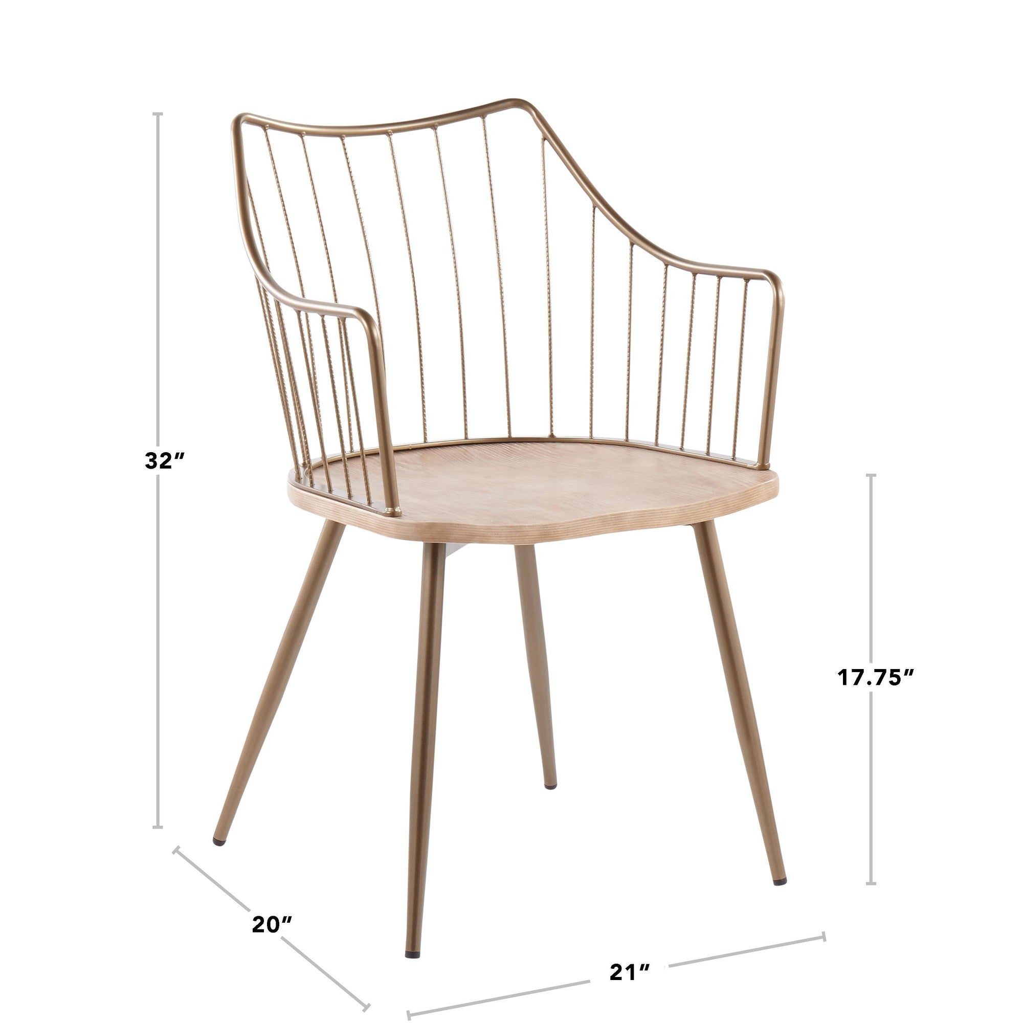 Winston Dining Chair Black Metal (sold in pairs)