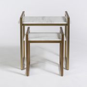 Santa Barbara Gold Nesting Table