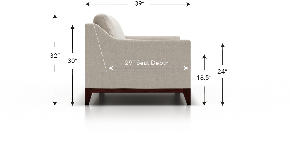 Capri Sofa Love Seat