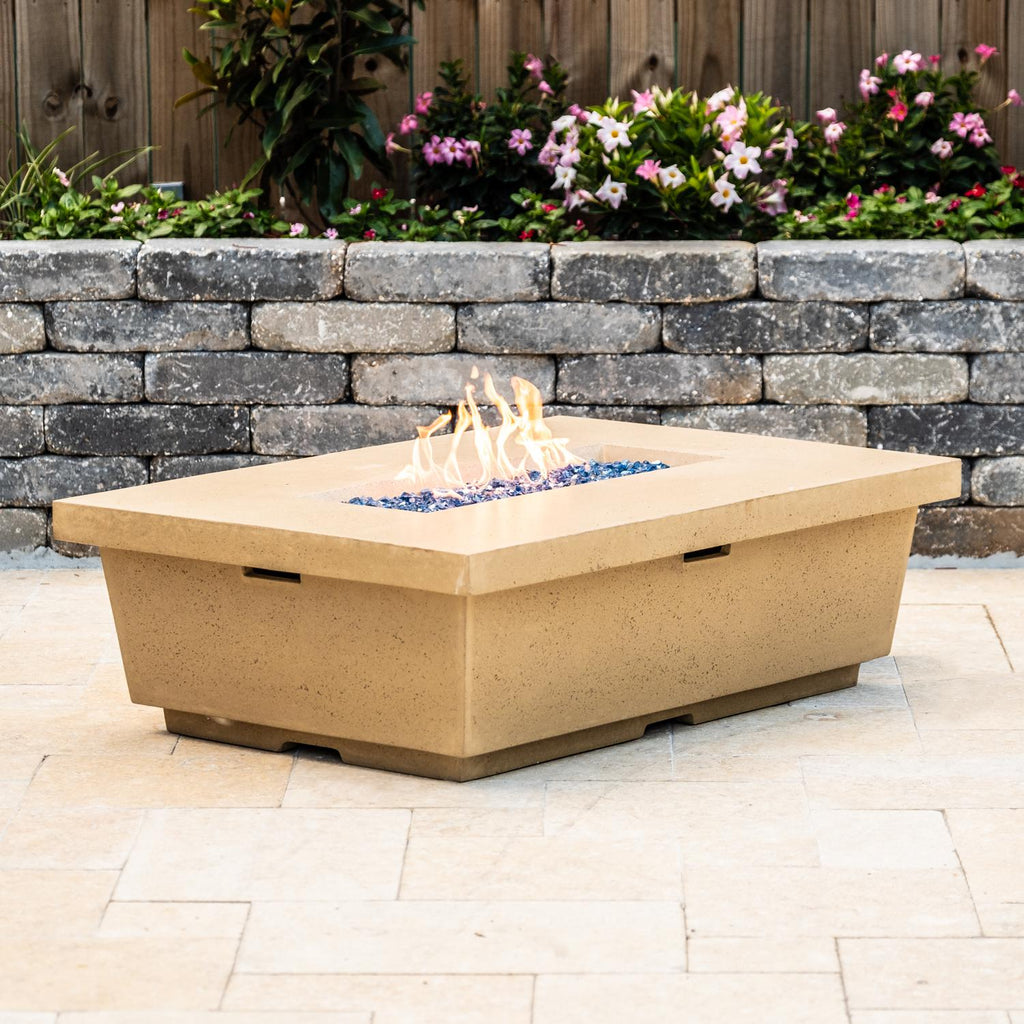 Contempo Rectangle Firetable - Fire Tables - - Greathouse